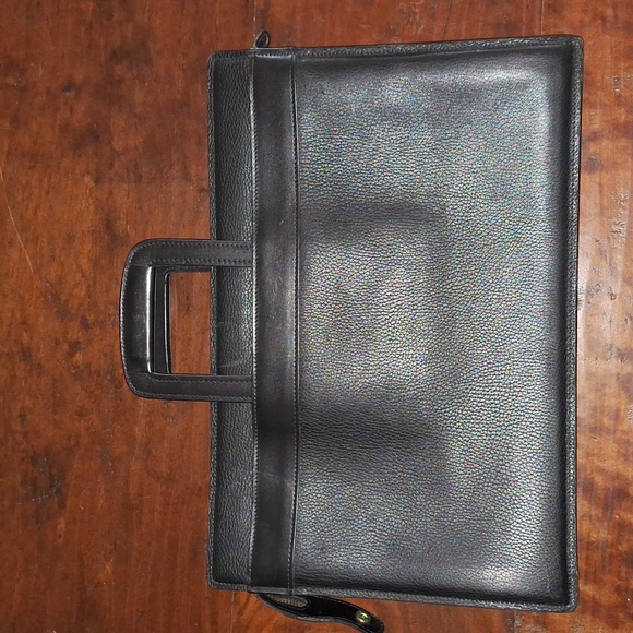 💼 Rare Coach Leather Vintage 5350 Delegate Briefcase with retractable handles. - Picture 1 of 16